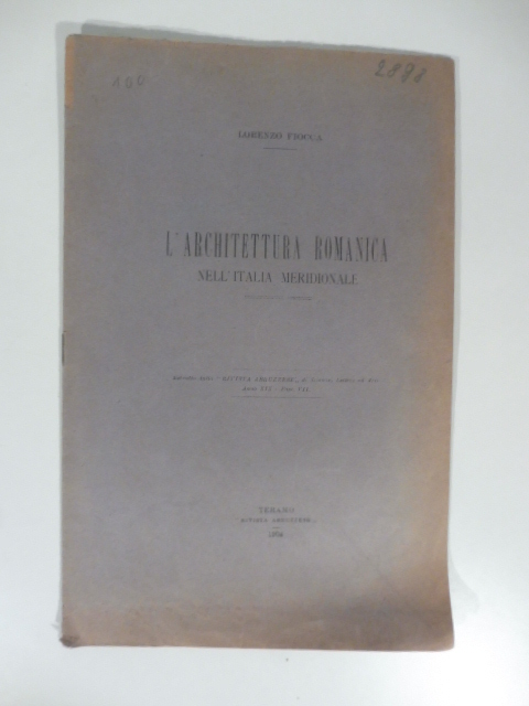 L'architettura romanica nell'Italia meridionale